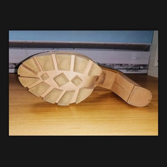 Fashion Nova clear Nude Booties - Picture 4 of 8